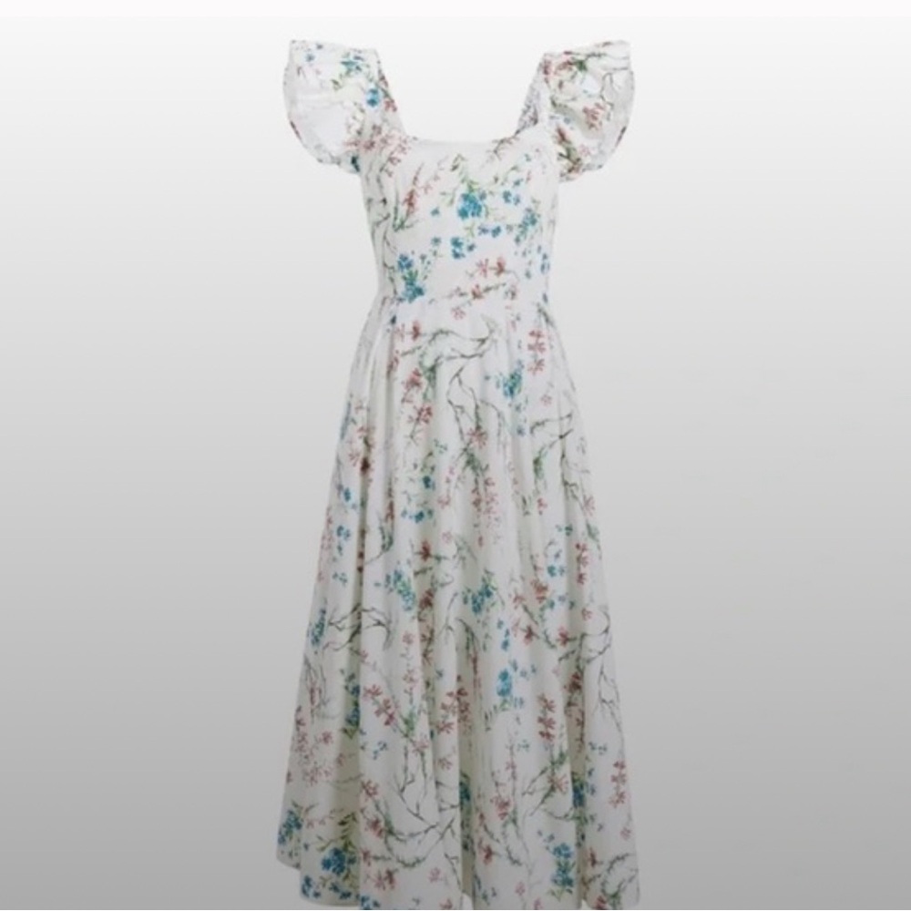 Hill House Daphne Dress in Spring Chinz Size Small